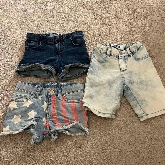 Custom Variety Pack Other - Girls 4t denim shorts lot